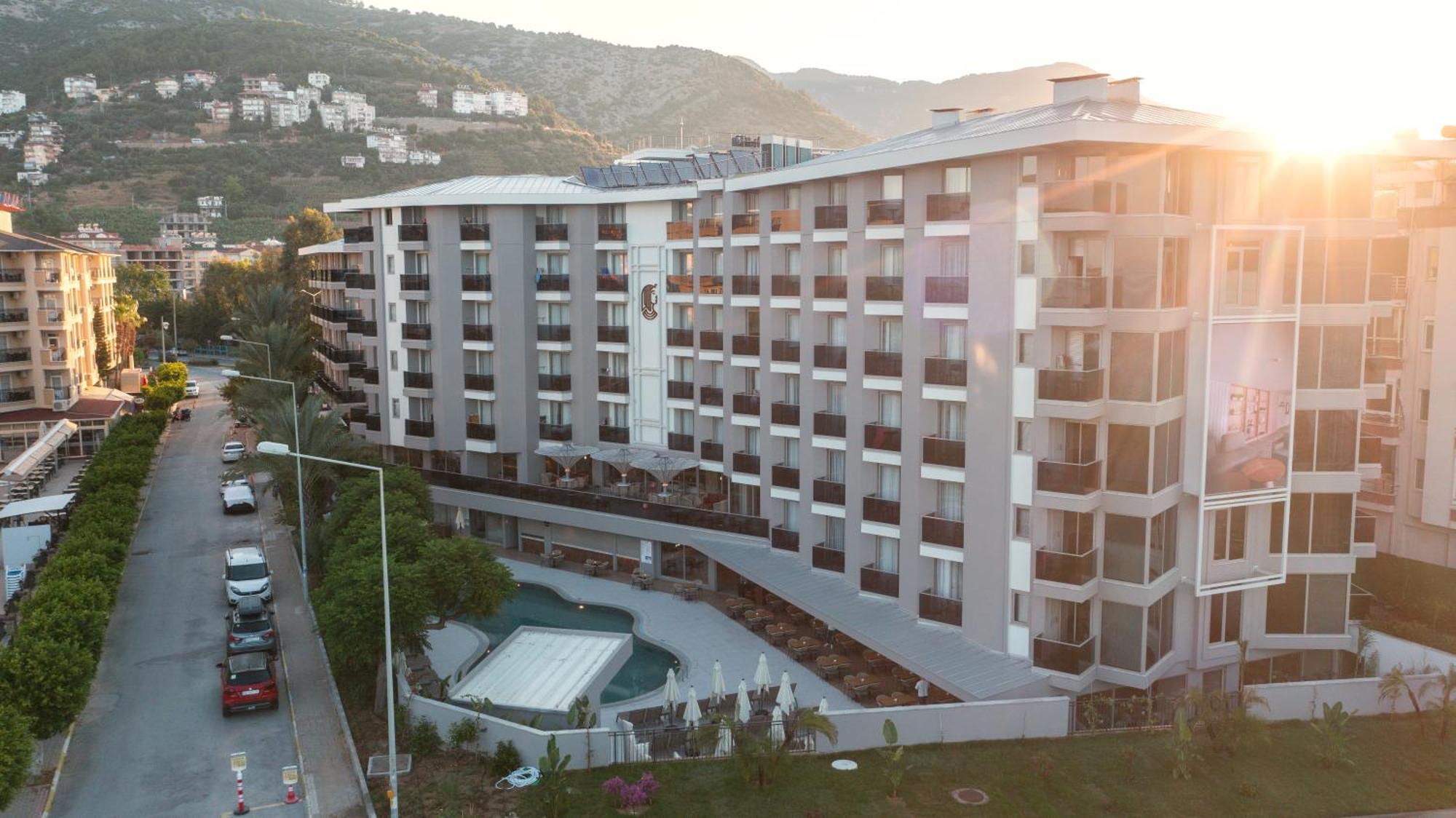 Kleopatra Dreams Beach Hotel Alanya Exterior foto